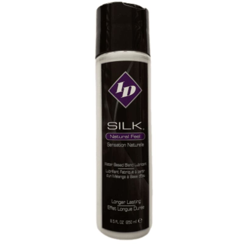 ID SILK - FEEL LUBRIFICANTE À BASE DE ÁGUA E SILICONE NATURAL 250 ML - Sexshoptuga  Sexshoptuga 