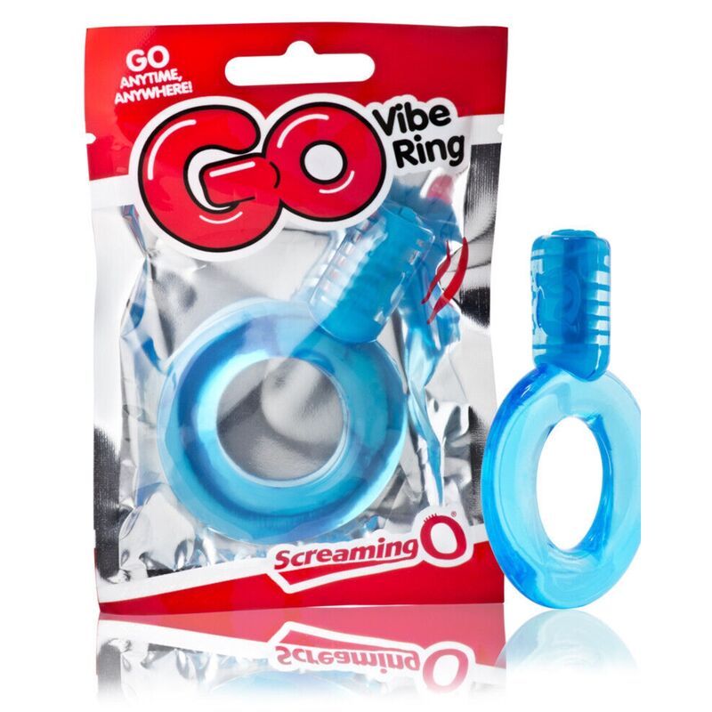 SCREAMING O - ANEL VIBRANTE GO AZUL - Sexshoptuga  Sexshoptuga 