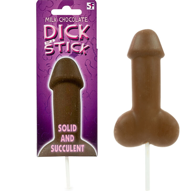 SPENCER & FLEETWOOD - PIRULITO DE PÉNIS DE CHOCOLATE DE LEITE - Sexshoptuga  Sexshoptuga 