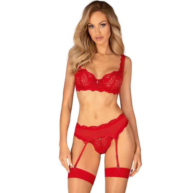 OBSESSIVE - CHERRIS LOVE 3 PIECE SET S/M Sexshoptuga 