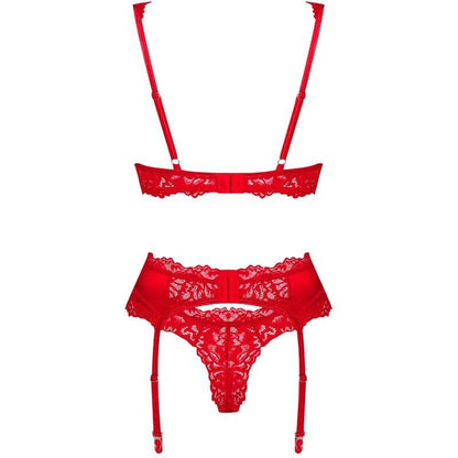 OBSESSIVE - CONJUNTO AMOR CHERRIS 3 PEÇAS L/XL - Sexshoptuga 