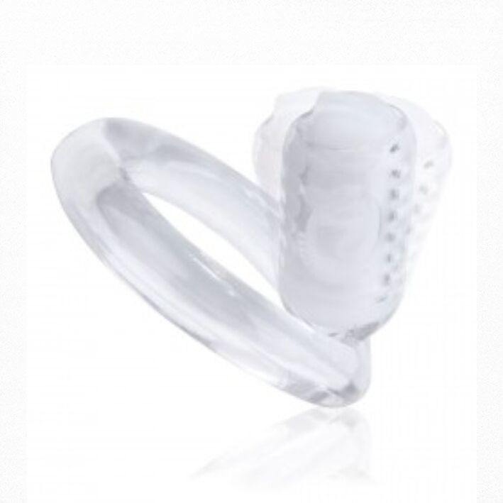 SCREAMING O - GO Q VIBE ANEL VIBRADOR TRANSPARENTE - Sexshoptuga  Sexshoptuga 