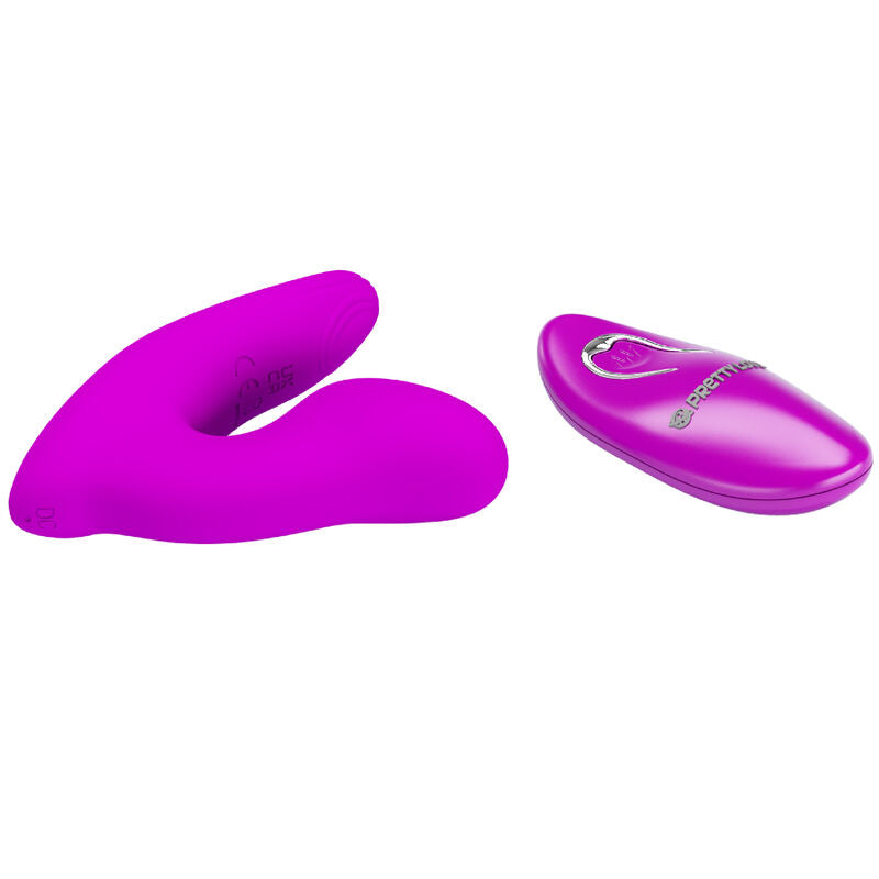 PRETTY LOVE - MASSAGER MELVIN CLITORIS COM CONTROLE REMOTO - Sexshoptuga 