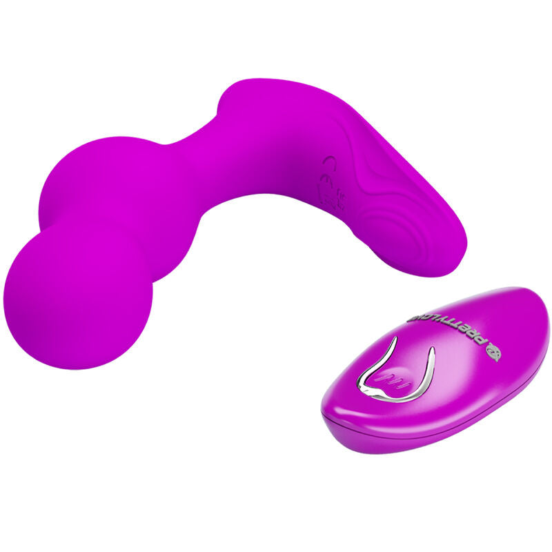 PRETTY LOVE - MASSAGER VIBRADOR ANAL TERRANCE COM CONTROLE REMOTO - Sexshoptuga  Sexshoptuga 