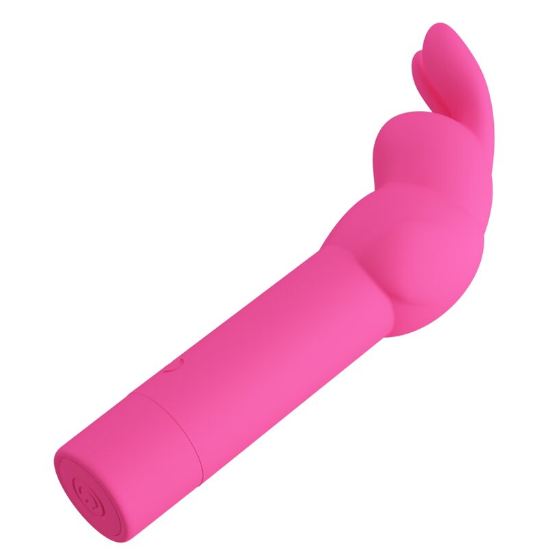 PRETTY LOVE - VIBRADOR DE SILICONE GERARDO FUSCHIA COELHO - Sexshoptuga 