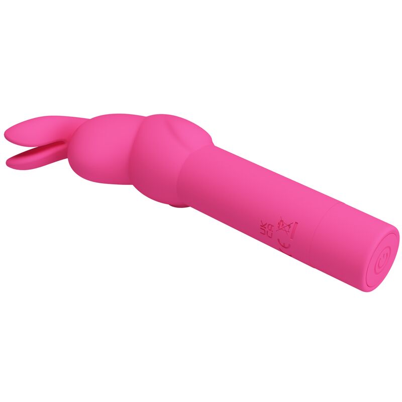 PRETTY LOVE - VIBRADOR DE SILICONE GERARDO FUSCHIA COELHO - Sexshoptuga  Sexshoptuga 