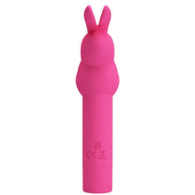 PRETTY LOVE - VIBRADOR DE SILICONE GERARDO FUSCHIA COELHO - Sexshoptuga 