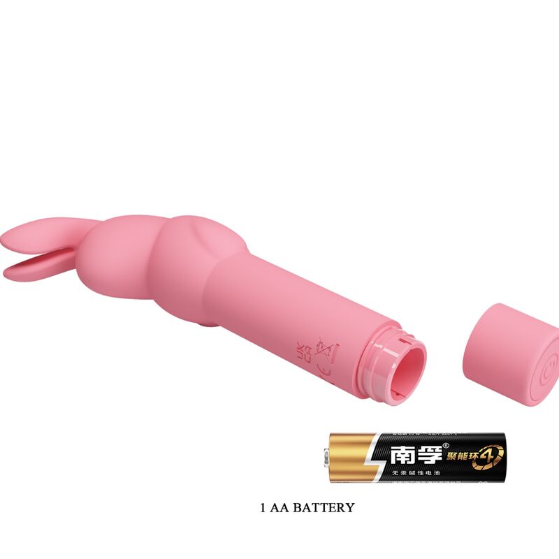 PRETTY LOVE - VIBRADOR DE SILICONE COELHO ROSA GERARDO - Sexshoptuga  Sexshoptuga 