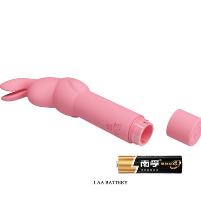 PRETTY LOVE - VIBRADOR DE SILICONE COELHO ROSA GERARDO - Sexshoptuga 