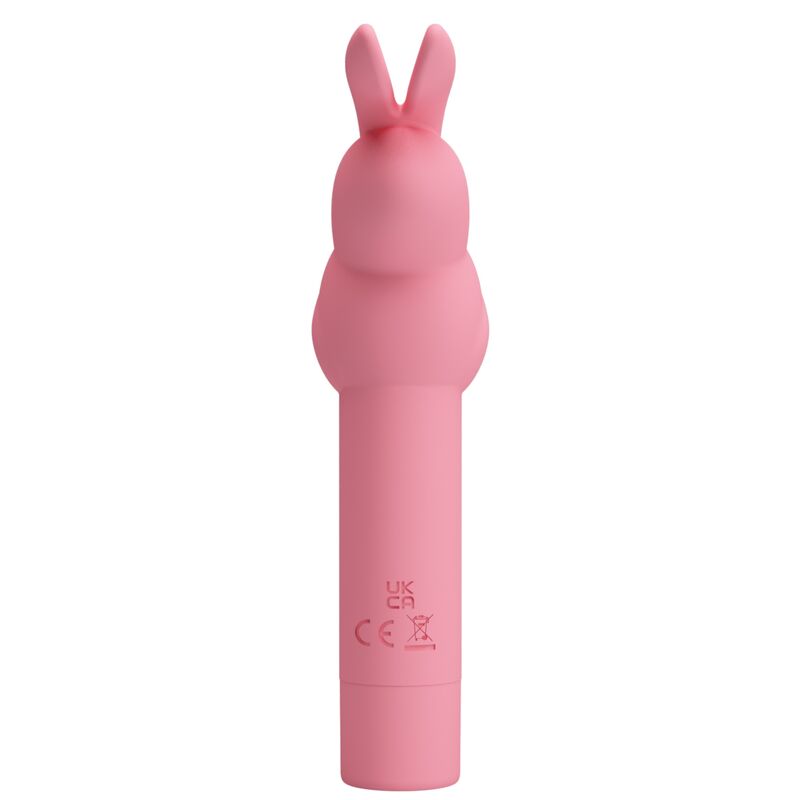 PRETTY LOVE - VIBRADOR DE SILICONE COELHO ROSA GERARDO - Sexshoptuga  Sexshoptuga 