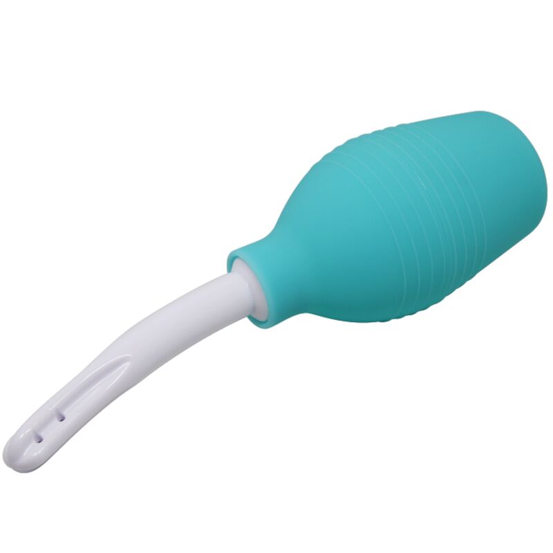 MR PLAY - CHUVEIRO DE BORRACHA ANAL PEAR AZUL - Sexshoptuga  Sexshoptuga 