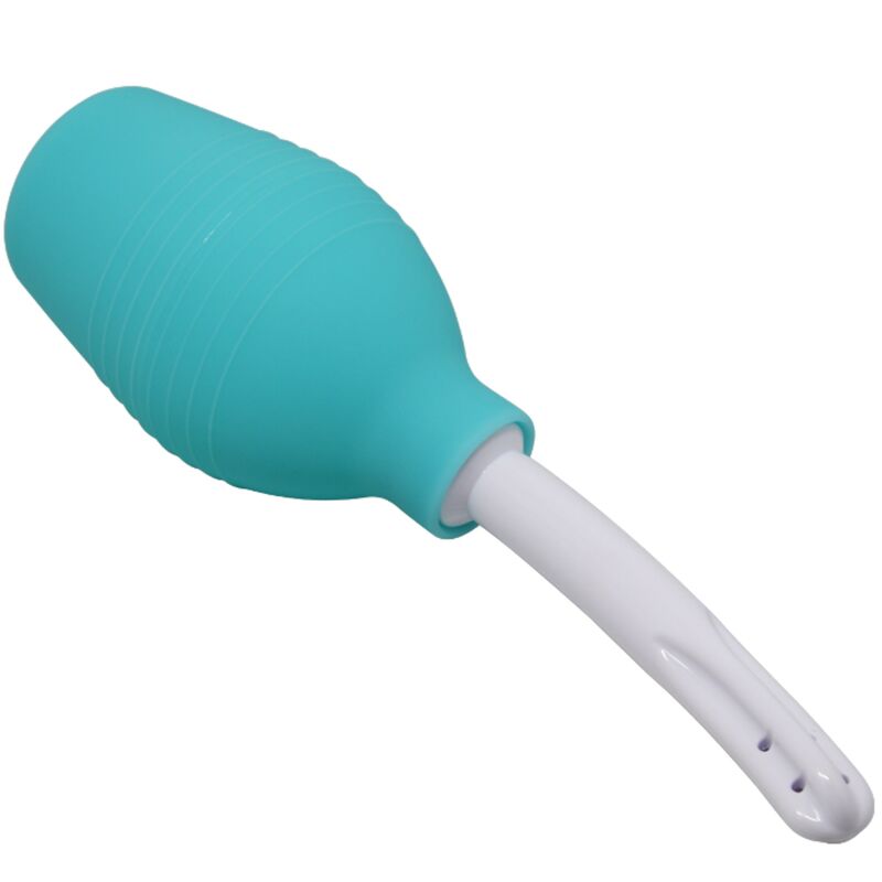 MR PLAY - CHUVEIRO DE BORRACHA ANAL PEAR AZUL - Sexshoptuga  Sexshoptuga 