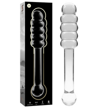 NEBULA SERIES BY IBIZA - MODELO 20 DILDO VIDRO BOROSILICADO TRANSPARENTE 20.5 CM -O- 3 CM Sexshoptuga 