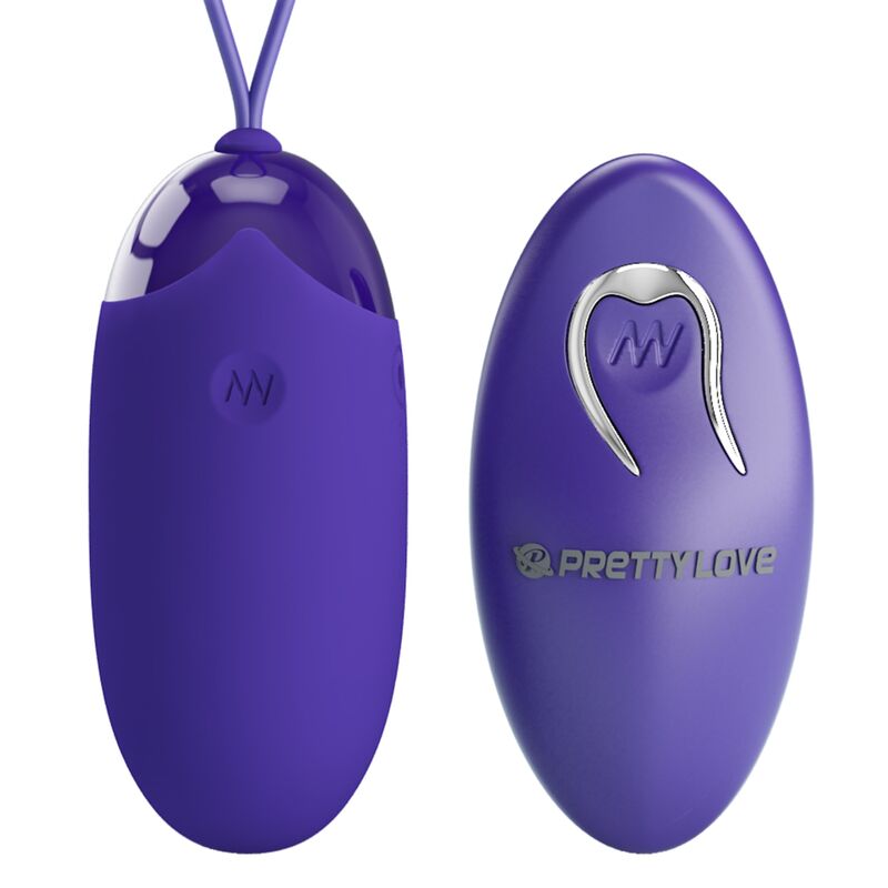 PRETTY LOVE - BERGER YOUTH OVO VIBRATÓRIO COM CONTROLO REMOTO VIOLETA - Sexshoptuga 