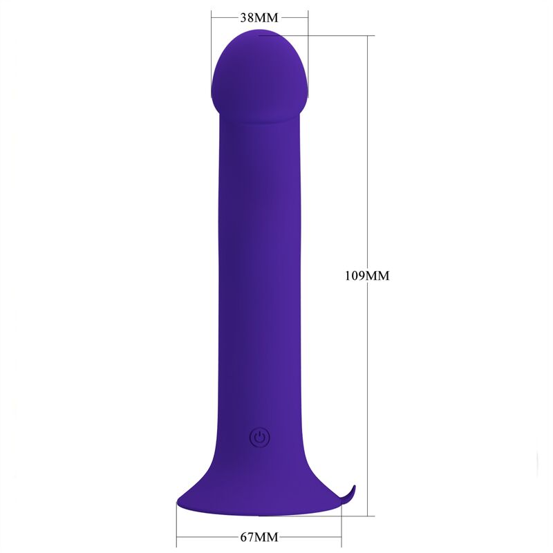 PRETTY LOVE - DILDO VIBRATÓRIO MURRAY YOUTH E VIOLETA RECARREGVEL - Sexshoptuga  Sexshoptuga 