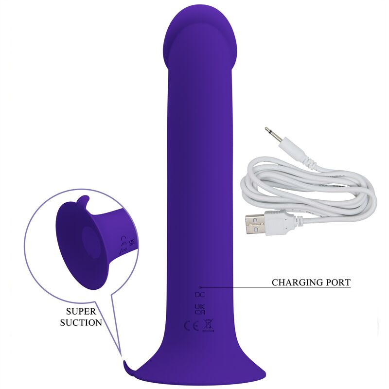 PRETTY LOVE - DILDO VIBRATÓRIO MURRAY YOUTH E VIOLETA RECARREGVEL - Sexshoptuga  Sexshoptuga 