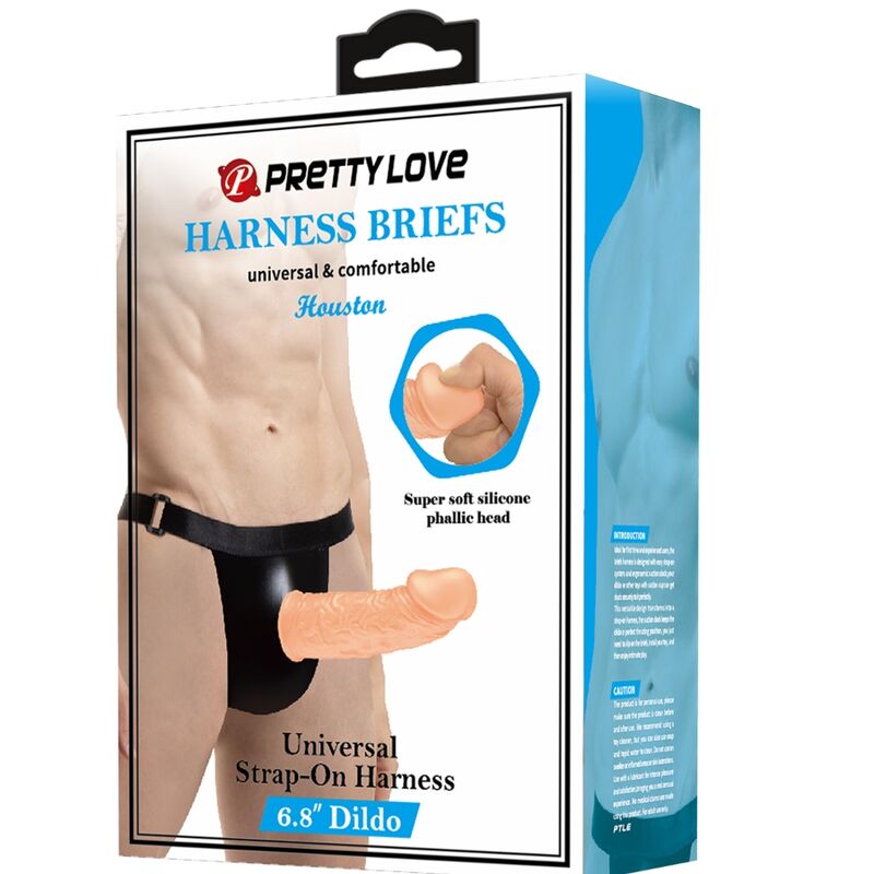 PRETTY LOVE - BREVES HARNNES COM DIDLO INCLUÍDO - Sexshoptuga  Sexshoptuga 