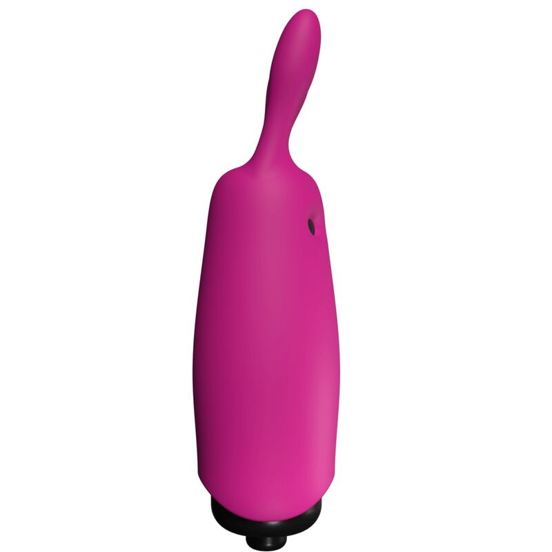 ADRIEN LASTIC - VIBRADOR DE COELHO ROSA DE BOLSO LASTIC - Sexshoptuga 