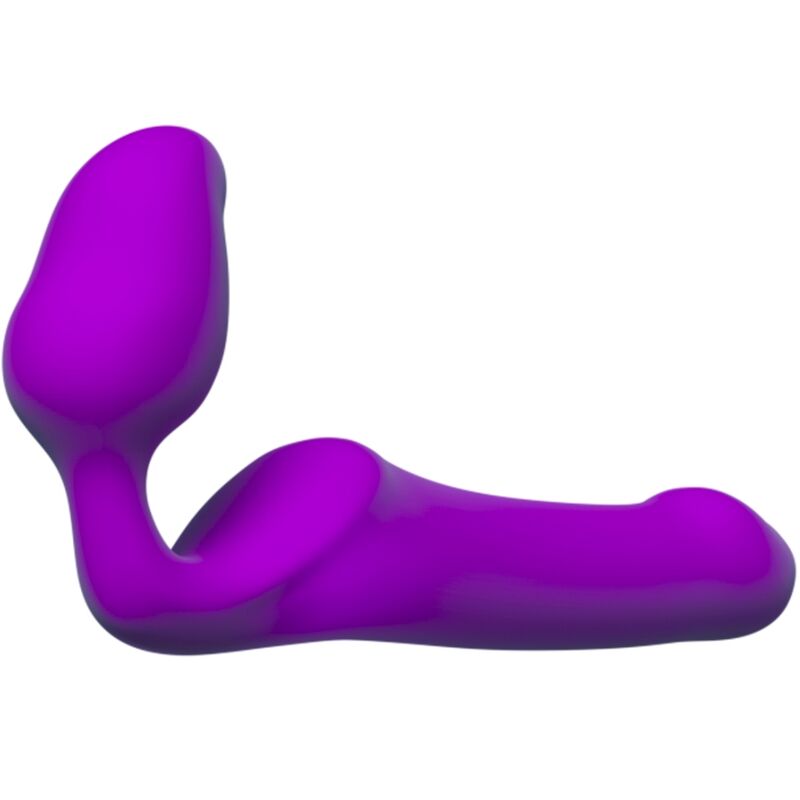 ADRIEN LASTIC - QUEENS STRAP-ON FLEXÍVEL VIOLETA TAMANHO M - Sexshoptuga  Sexshoptuga 