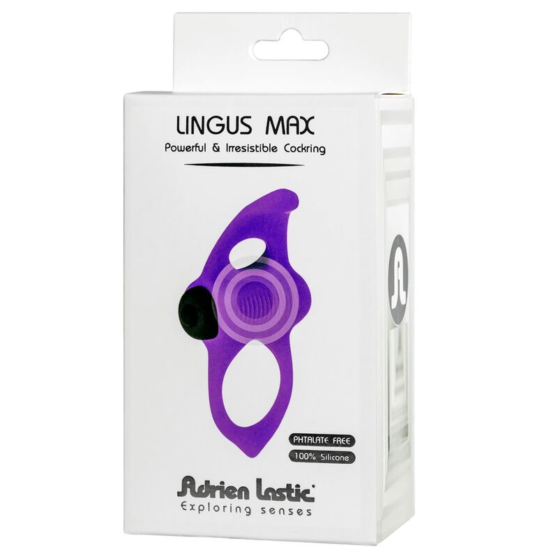 ADRIEN LASTIC - ANEL VIBRADOR LINGUS MAX VIOLETA - Sexshoptuga  Sexshoptuga 