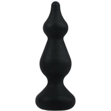 ADRIEN LASTIC - AMUSE PLUG ANAL SILICONE PRETO TAMANHO S - Sexshoptuga  Sexshoptuga 