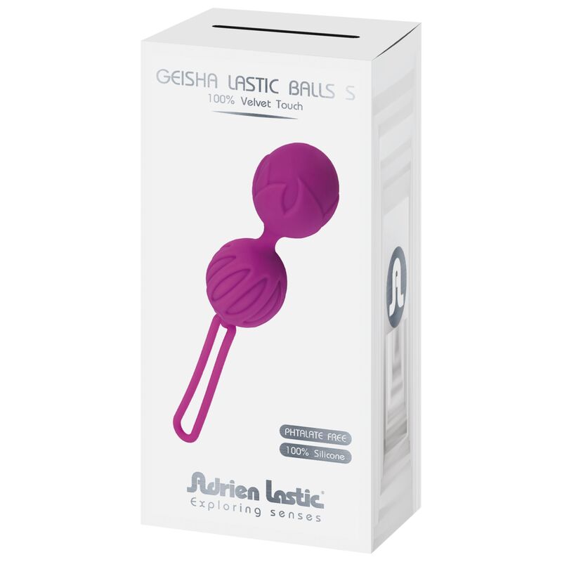 ADRIEN LASTIC - BOLAS DE SILICONE GEISHA LASTIC TAMANHO S VIOLETA - Sexshoptuga  Sexshoptuga 