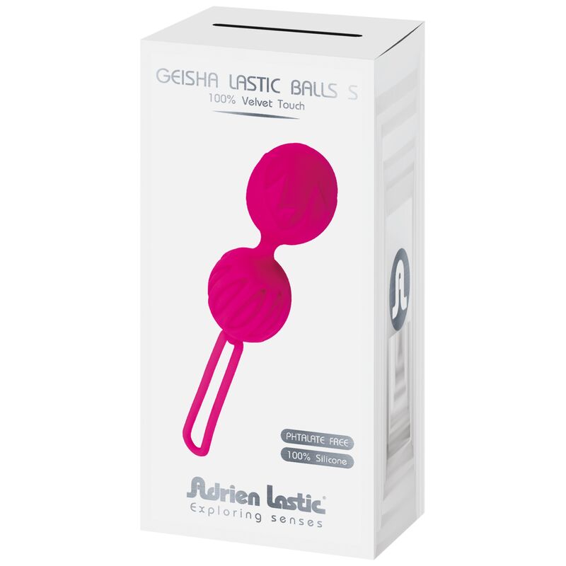 ADRIEN LASTIC - BOLAS DE SILICONE GEISHA LASTIC TAMANHO S FÚCSIA - Sexshoptuga  Sexshoptuga 