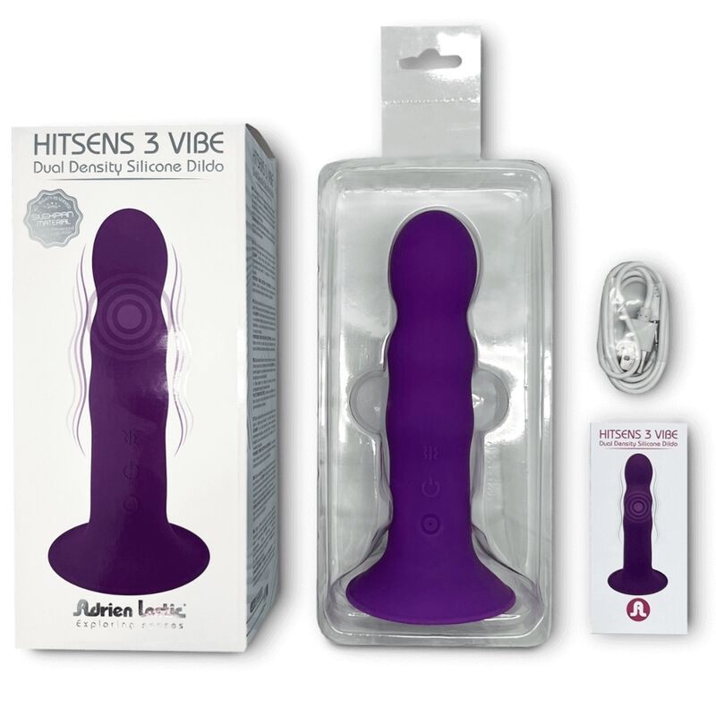 ADRIEN LASTIC - HITSENS VIBE 3 VIOLETA DE SILICONE VIOLETA - Sexshoptuga 