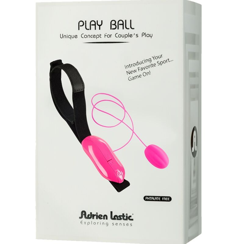 ADRIEN LASTIC - PLAY BALL MINI OVO VIBRANTE PARA CASAIS ROSA - Sexshoptuga  Sexshoptuga 