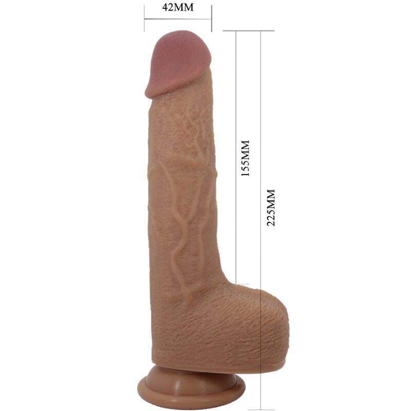 PRETTY LOVE - VIBRADOR TOMMY REALISTIC DILDO 22.5 CM - Sexshoptuga  Sexshoptuga 