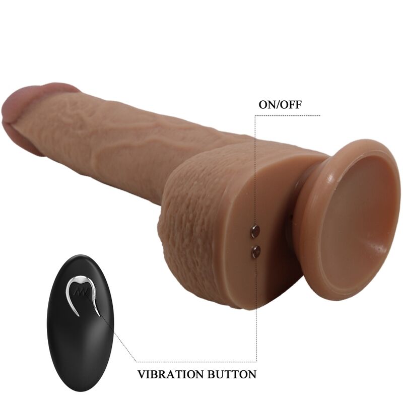 PRETTY LOVE - VIBRADOR TOMMY REALISTIC DILDO 22.5 CM - Sexshoptuga  Sexshoptuga 