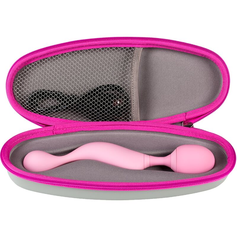 FEMINTIMATE - MASSAGADOR UNIVERSAL VIBRADOR DE SILICONE ROSA - Sexshoptuga 