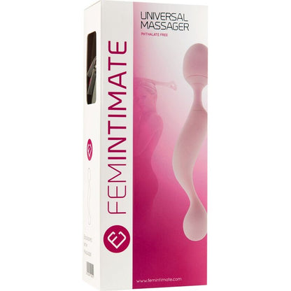 FEMINTIMATE - MASSAGADOR UNIVERSAL VIBRADOR DE SILICONE ROSA - Sexshoptuga 