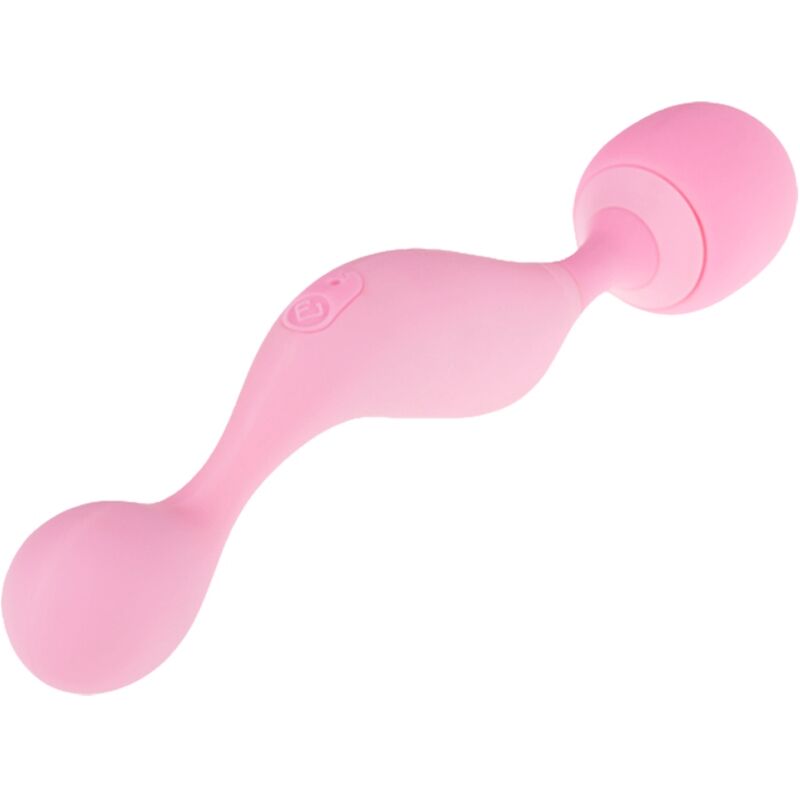 FEMINTIMATE - MASSAGADOR UNIVERSAL VIBRADOR DE SILICONE ROSA - Sexshoptuga 