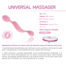 FEMINTIMATE - MASSAGADOR UNIVERSAL VIBRADOR DE SILICONE ROSA - Sexshoptuga  Sexshoptuga 