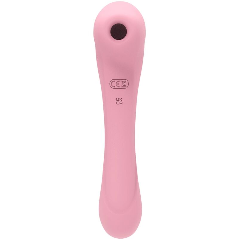 FEMINTIMATE - MASSAGER DAISY SUCÇÃO E VIBRADOR ROSA - Sexshoptuga 