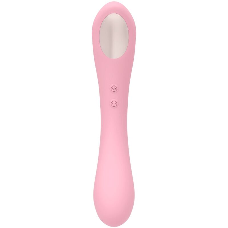 FEMINTIMATE - MASSAGER DAISY SUCÇÃO E VIBRADOR ROSA - Sexshoptuga  Sexshoptuga 