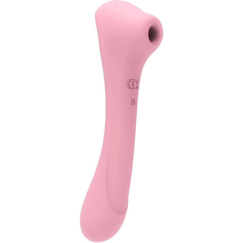 FEMINTIMATE - MASSAGER DAISY SUCÇÃO E VIBRADOR ROSA - Sexshoptuga  Sexshoptuga 