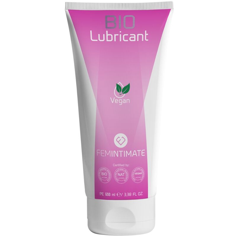 FEMINTIMATE - LUBRIFICANTE BIO VAGINAL VEGANO 100 ML - Sexshoptuga  Sexshoptuga 