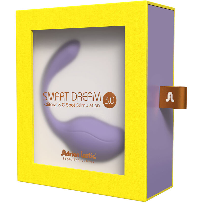 ADRIEN LASTIC - ESTIMULADOR DE CLITÓRIS SMART DREAM 3.0 E CONTROLE REMOTO G-SPOT VIOLETA - APLICATIVO GRATUITO - Sexshoptuga  Sexshoptuga 