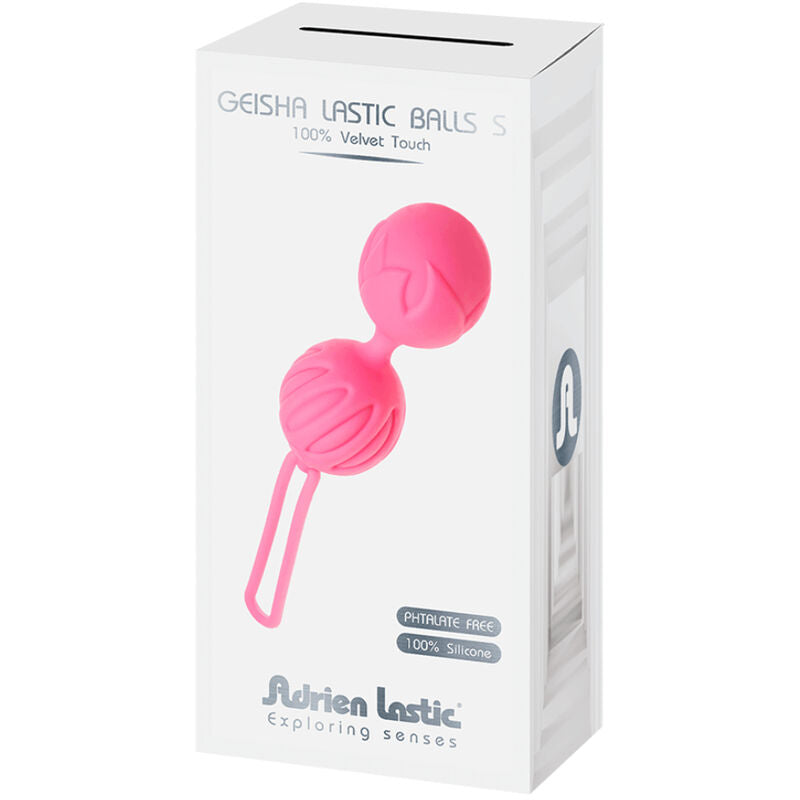 ADRIEN LASTIC - BOLAS DE SILICONE GEISHA LASTIC TAMANHO S ROSA - Sexshoptuga  Sexshoptuga 