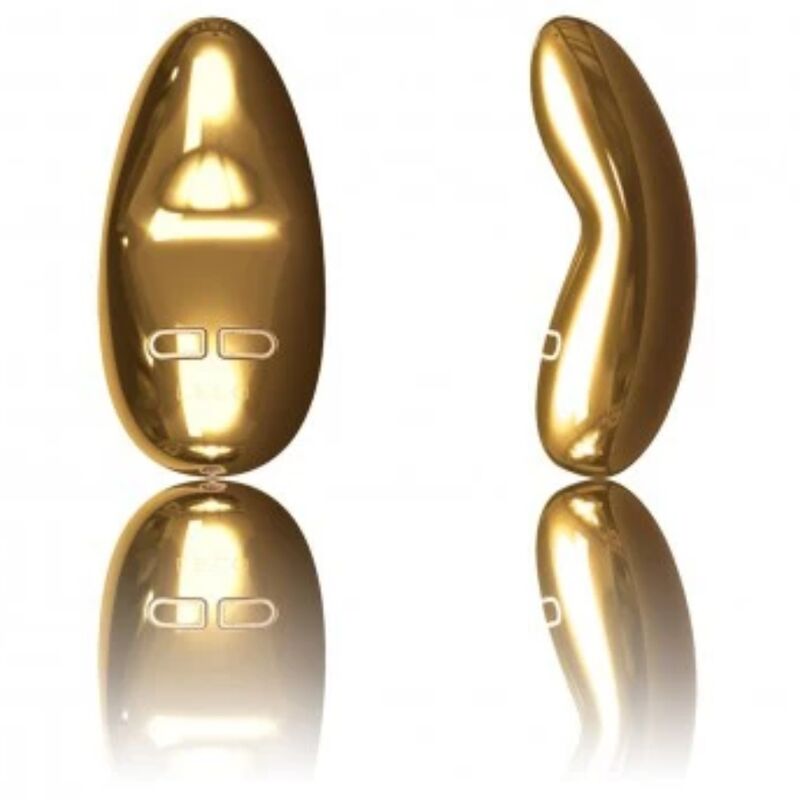 LELO - MASTURBADOR YVA COM VIBRAO DE OURO - Sexshoptuga 