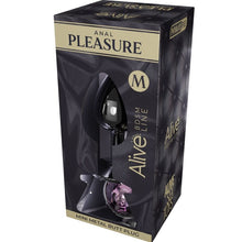 ALIVE - MINI PLUG PRAZER ANAL METAL ROSA TAMANHO M - Sexshoptuga  Sexshoptuga 