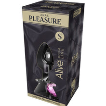 ALIVE - MINI PLUG PRAZER ANAL METAL ROSA TAMANHO S - Sexshoptuga  Sexshoptuga 