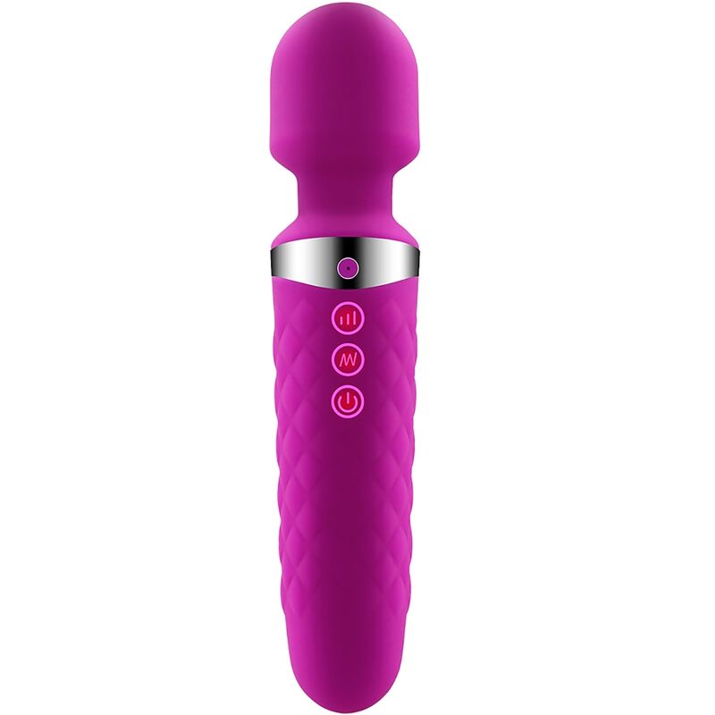 ALIVE - BE WANDED VIBRADOR MASSAGER ROXO - Sexshoptuga 