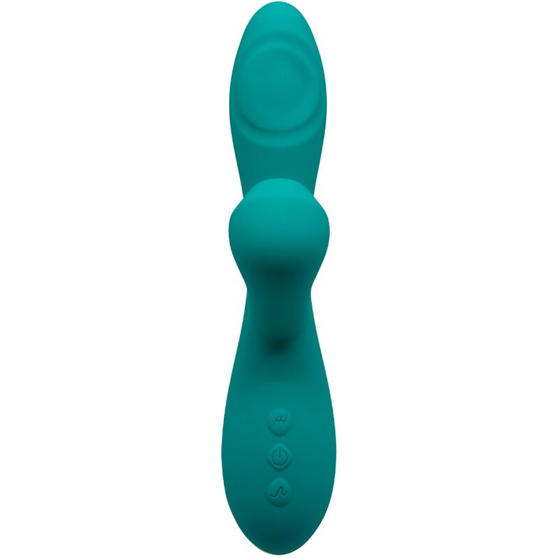 ALIVE - VIBRADOR CARIBBEAN SHINE E SUCKER AZUL - Sexshoptuga  Sexshoptuga 