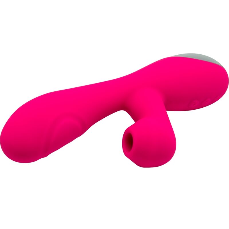 ALIVE - VIBRADOR DE BRILHO DO CARIBE E SUCKER FÚCSIA - Sexshoptuga 