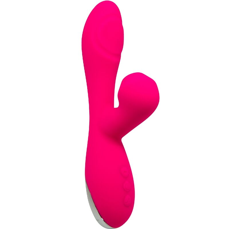 ALIVE - VIBRADOR DE BRILHO DO CARIBE E SUCKER FÚCSIA - Sexshoptuga  Sexshoptuga 