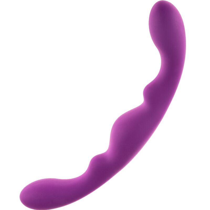 ALIVE - LUNA DILDO DUPLA PENETRAÇÃO VIOLETA SILICONE 25 CM - Sexshoptuga  Sexshoptuga 