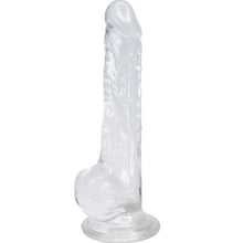 ALIVE - LUSTY REALISTIC PÊNIS TRANSPARENTE 18 CM - Sexshoptuga  Sexshoptuga 